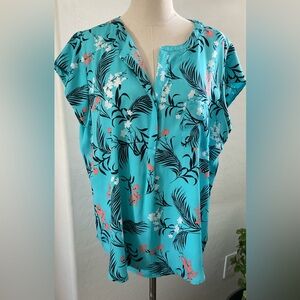 Floral Print Women's Top